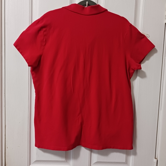 Women's Polo shirts, Red & Pink size 16-18, Good condition - Picture 4 of 8